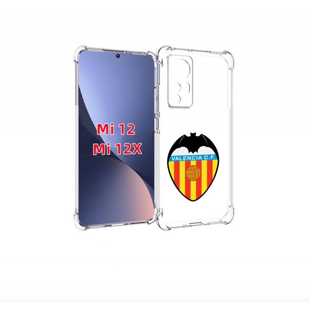 

Чехол бампер MyPads фк-валенсия-2 для Xiaomi 12., Прозрачный, Tocco