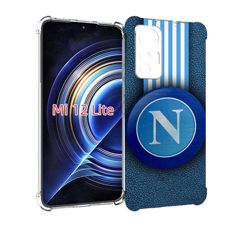 

Чехол MyPads фк наполи мужской для Xiaomi 12 Lite, Прозрачный, Tocco
