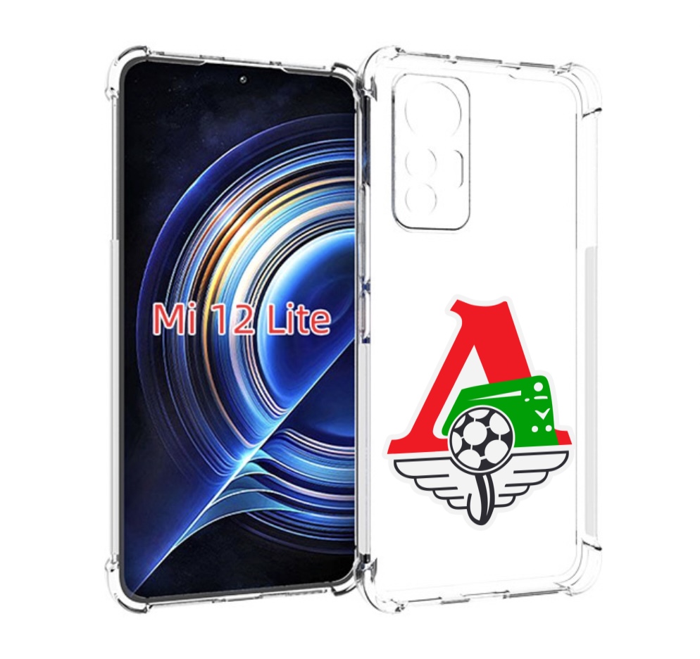 

Чехол MyPads фк локомотив москва мужской для Xiaomi 12 Lite, Прозрачный, Tocco