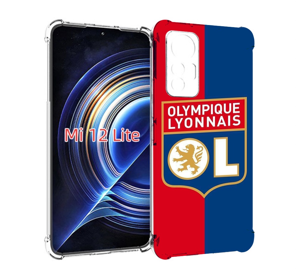 

Чехол MyPads фк лион эмблема для Xiaomi 12 Lite, Прозрачный, Tocco