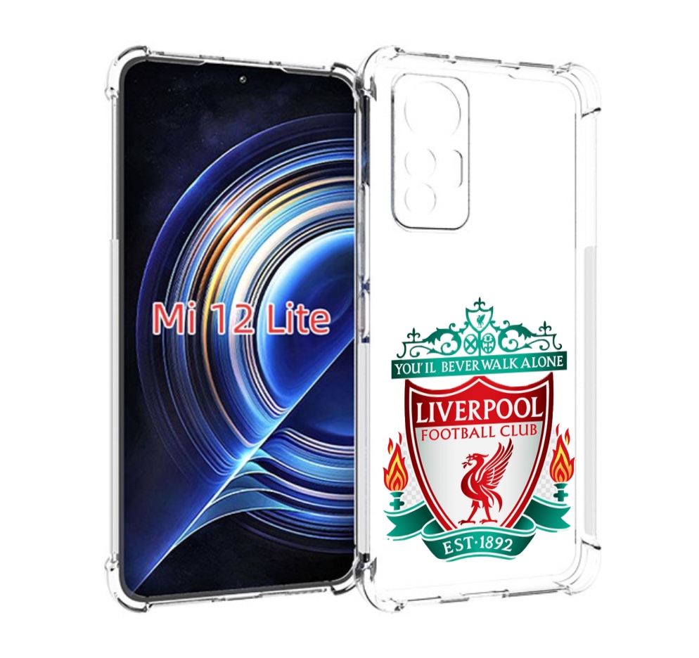 

Чехол MyPads фк ливерпуль мужской для Xiaomi 12 Lite, Прозрачный, Tocco