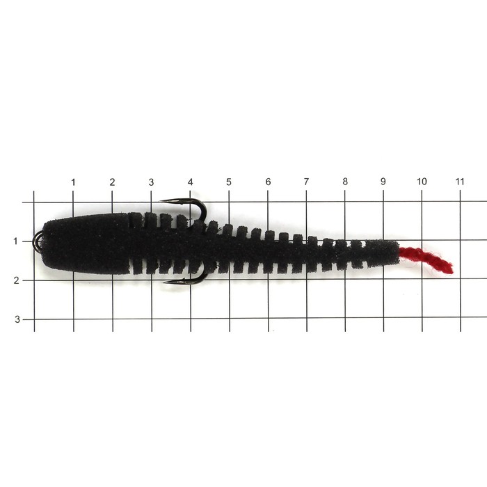 

Поролоновая рыбка LeX Air Zander Fish 9 BB Цвет черный, Крючек 3/0, Длинна 9 см (упак. 5шт