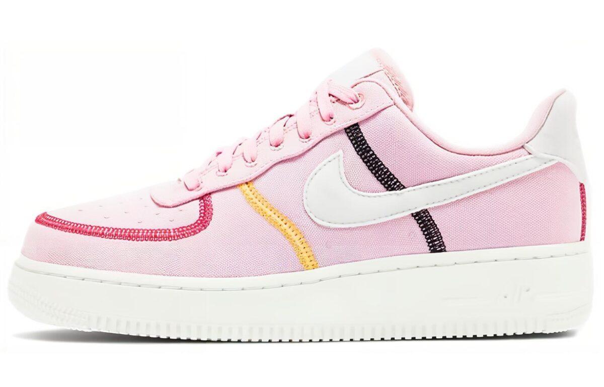 

Кеды унисекс Nike Air Force 1 07 LX розовые 42 EU, Розовый, Air Force 1 07 LX