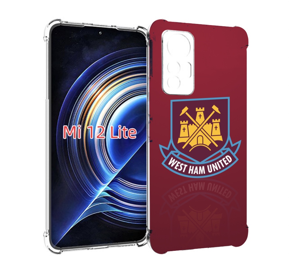 

Чехол MyPads фк вест хэм мужской для Xiaomi 12 Lite, Прозрачный, Tocco