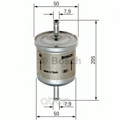 

Фильтр Топливный Bosch 0450905926 /F5926/ Bosch арт. 0450905926