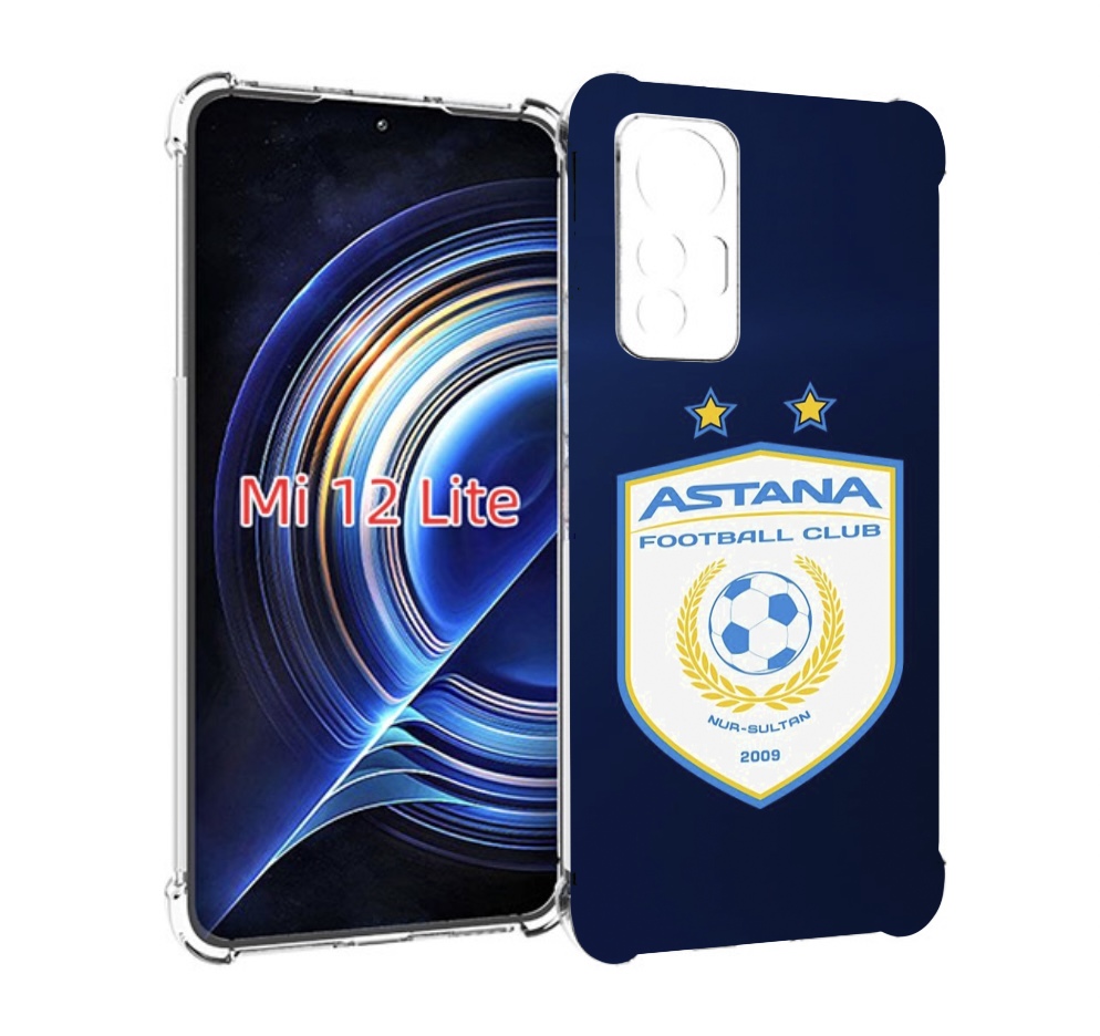 

Чехол MyPads фк астана нур султан для Xiaomi 12 Lite, Прозрачный, Tocco