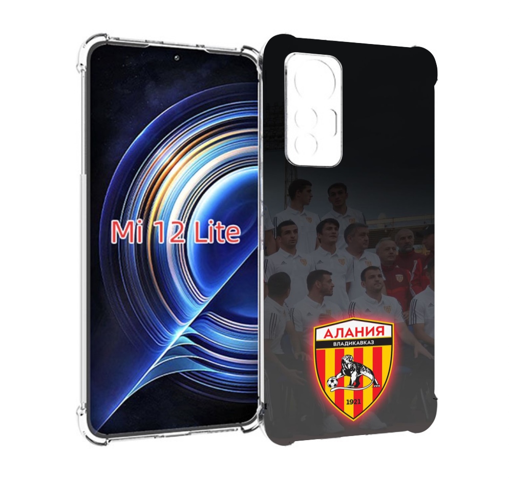 

Чехол MyPads фк алания владикавказ мужской для Xiaomi 12 Lite, Прозрачный, Tocco