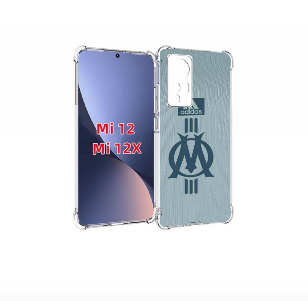 

Чехол бампер MyPads фк марсель для Xiaomi 12., Прозрачный, Tocco
