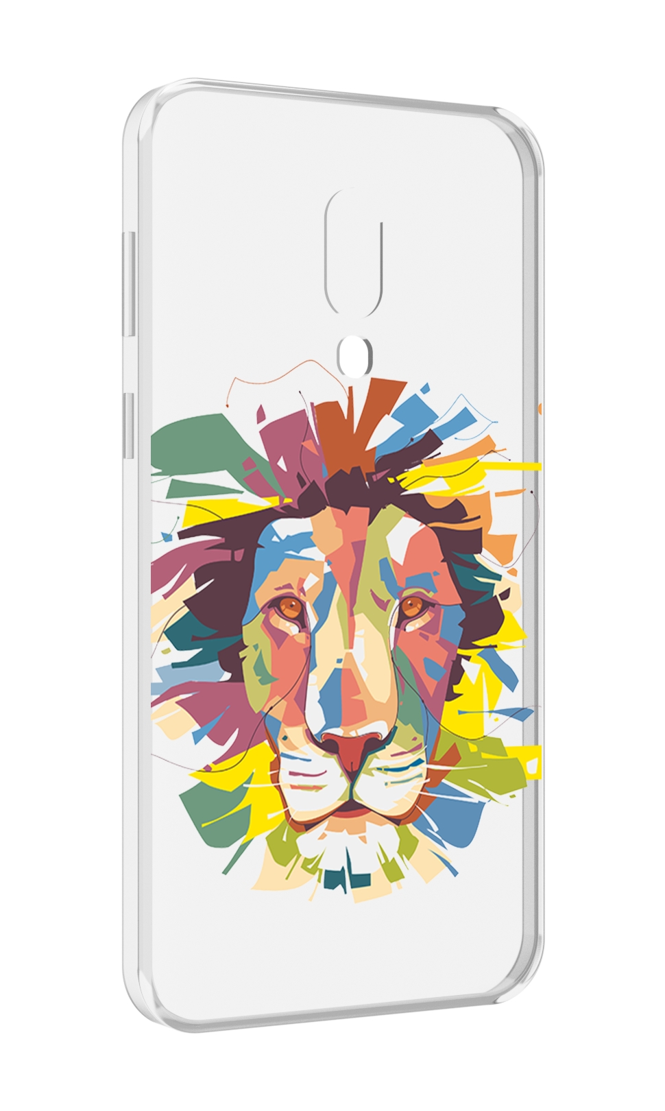 

Чехол MyPads разноцветный-лев детский для Meizu 16 Plus / 16th Plus, Прозрачный, Tocco