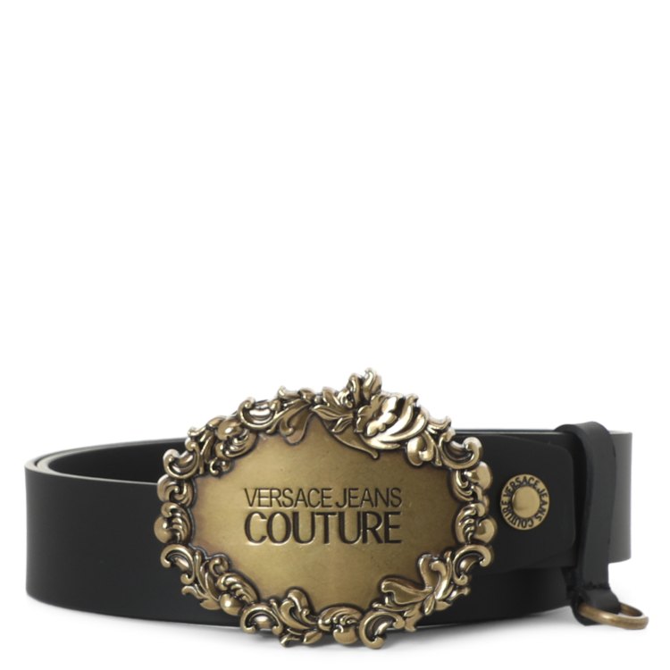 

Ремень мужской Versace Jeans Couture 72YA6F05 черный, 110 см, 72YA6F05