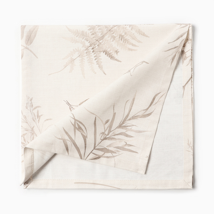 

Дорожка Этель Flower herbarium 40х146 см, 100% хл, репс 210г/м2, 10283408, Бежевый