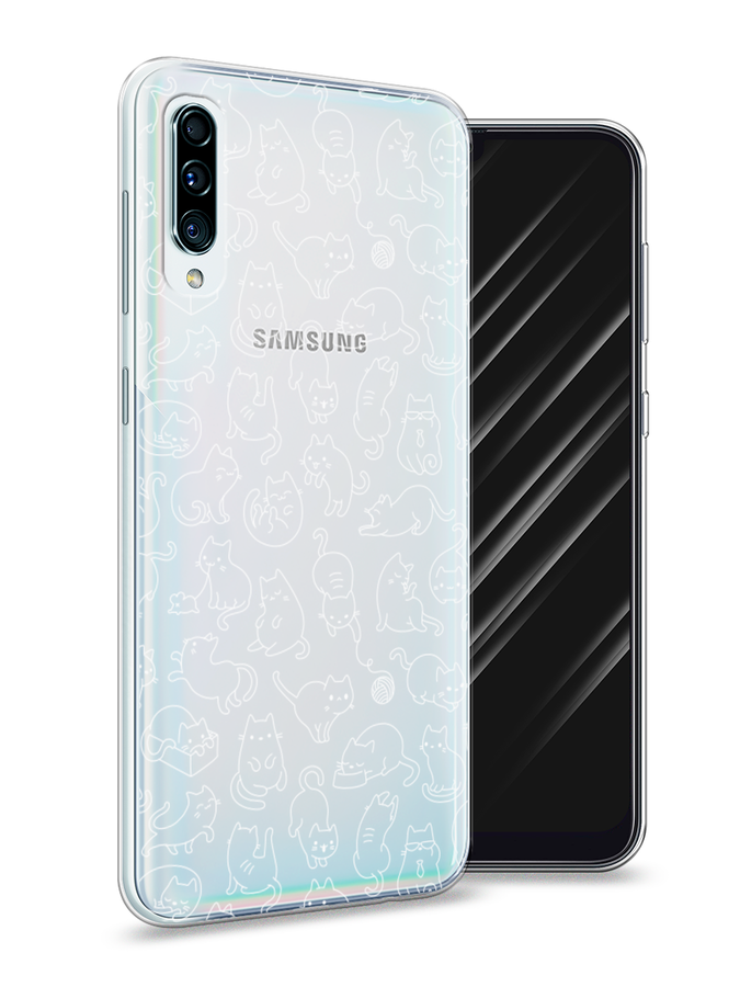 

Чехол Awog на Samsung Galaxy A50/A30S "Шкодливые котики", Разноцветный, 27750-2