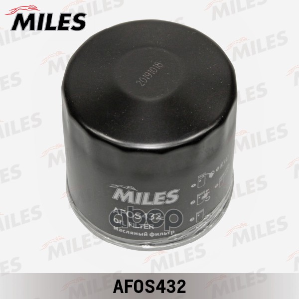 фото Фильтр масляный miles afos432 chery tiggo 06- miles арт. afos432