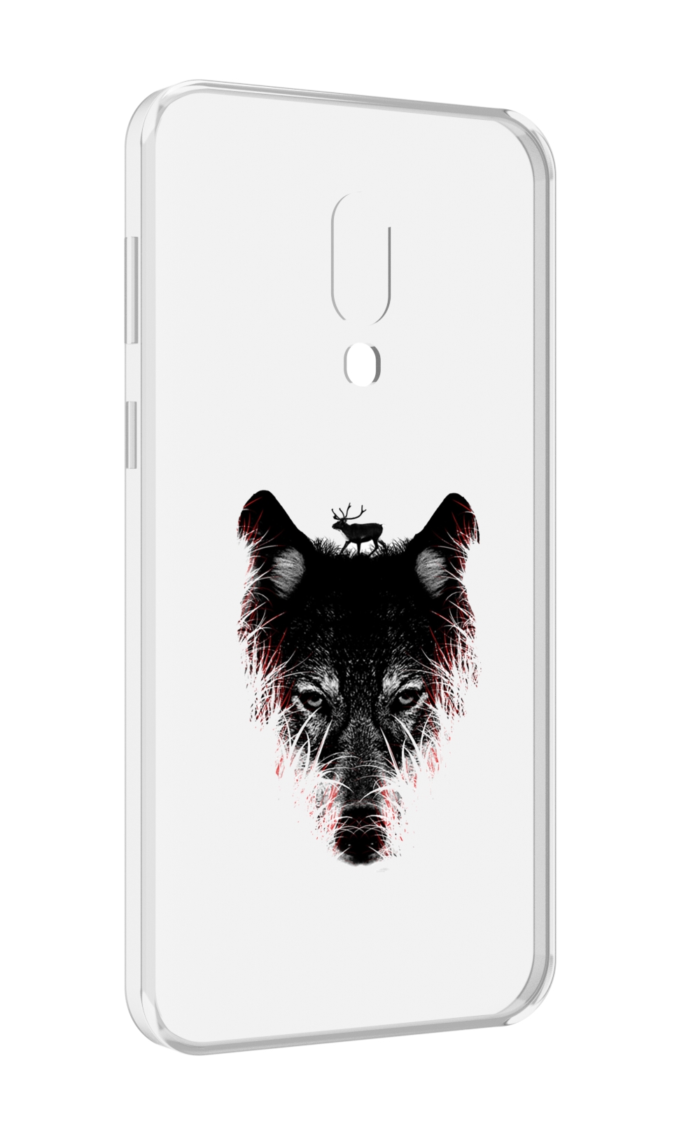 

Чехол MyPads волк в траве для Meizu 16 Plus / 16th Plus, Прозрачный, Tocco