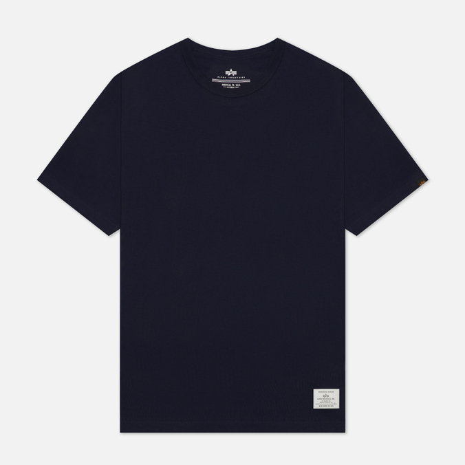 

Футболка мужская Alpha Industries UTE51504C1-410 синяя XL, UTE51504C1-410
