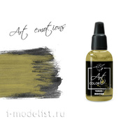 фото Art71 pacific88 краска акриловая art color тёмно-жёлтая (dark yellow)