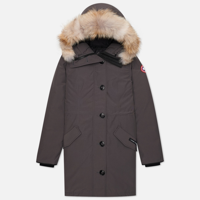 фото Парка женская canada goose 2580l-66 серая 2xs