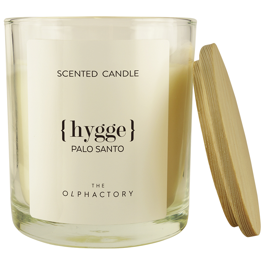 Свеча ароматическая Ambientair The Olphactory, Hygge, Palo Santo, 40 ч