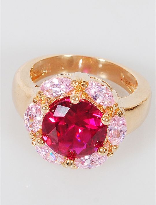 

Кольцо из бижутерного сплава р. 19 Lotus Jewelry 3019R-07Rc, корунд, 3019R-07Rc