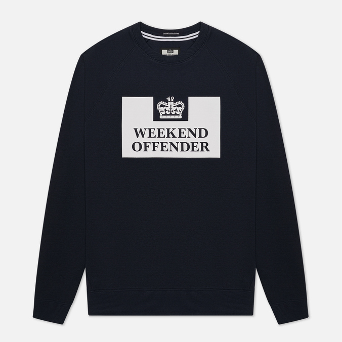 

Свитшот мужской Weekend Offender WOSW370-NAVY синий L, WOSW370-NAVY