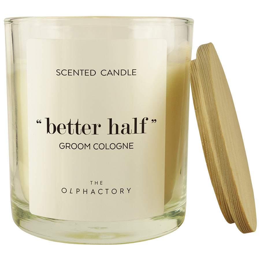 

Свеча ароматическая Ambientair The Olphactory, Better Half, Groom cologne