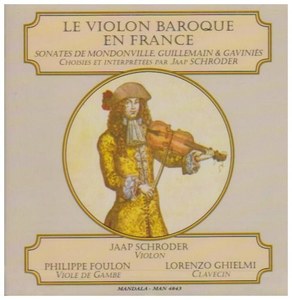 

Le Violin Baroque en France - Mondonville; Guillemain..