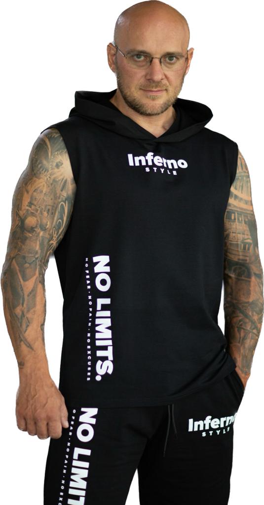 

Майка мужская INFERNO style М-003-001-01 черная S, Черный, М-003-001-01
