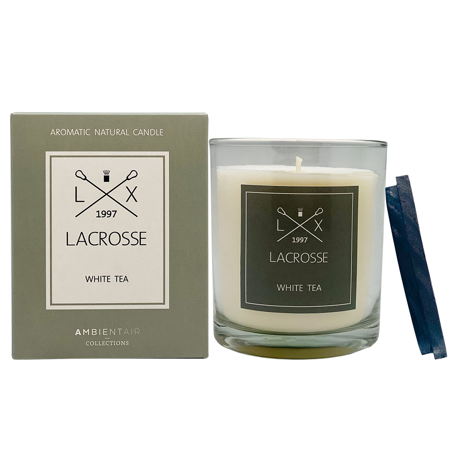 Свеча ароматическая Ambientair Lacrosse, Белый чай