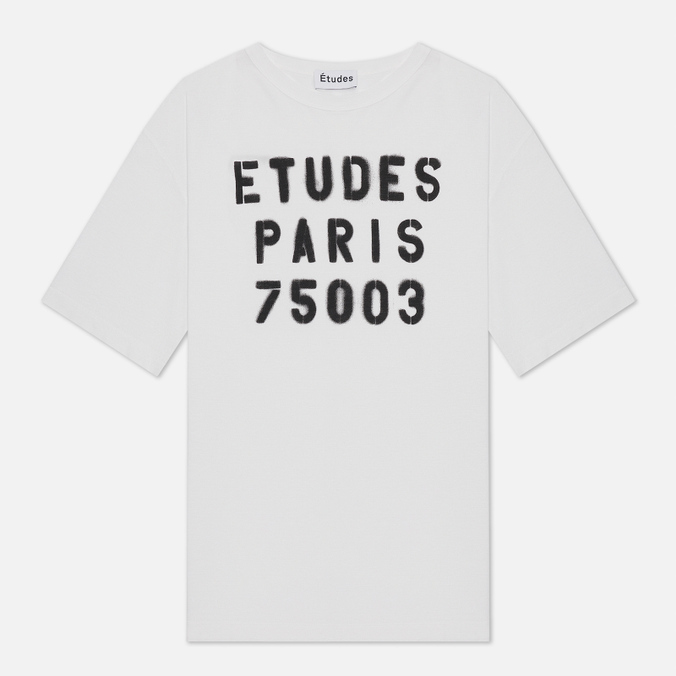 

Футболка мужская ETUDES E19E-402-02 белая L, E19E-402-02
