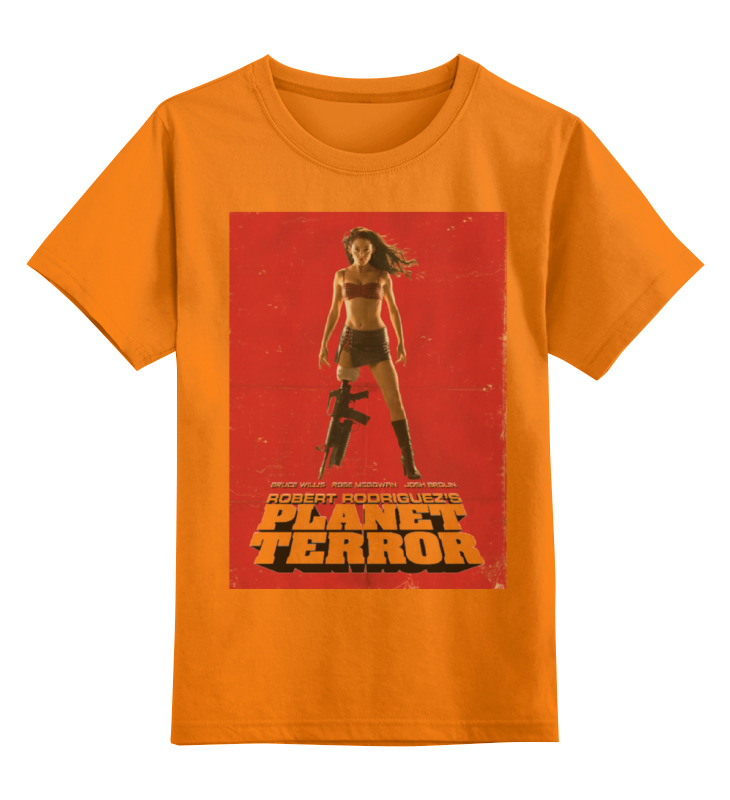 

Детская футболка классическая Printio Planet terror yellow, р. 104, Оранжевый, 0000000707459