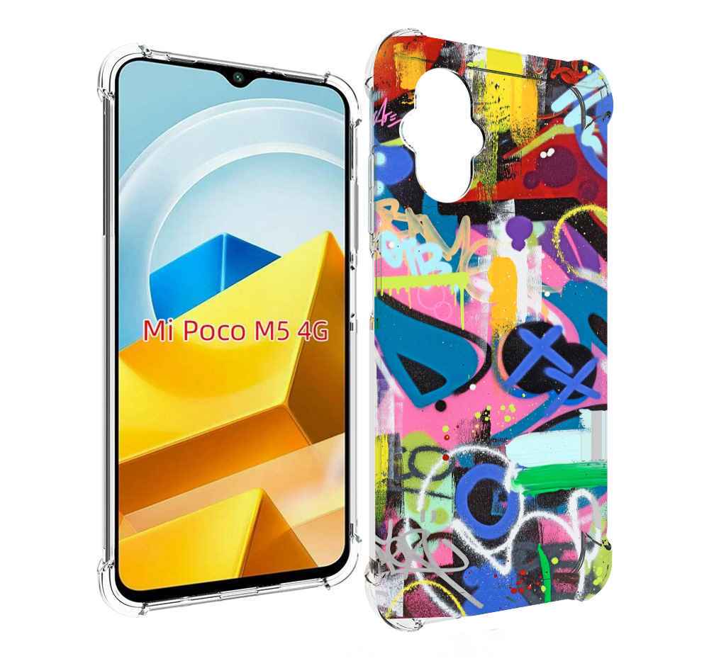 

Чехол MyPads Tocco для Xiaomi M5 абстракция-графити, Прозрачный, Tocco