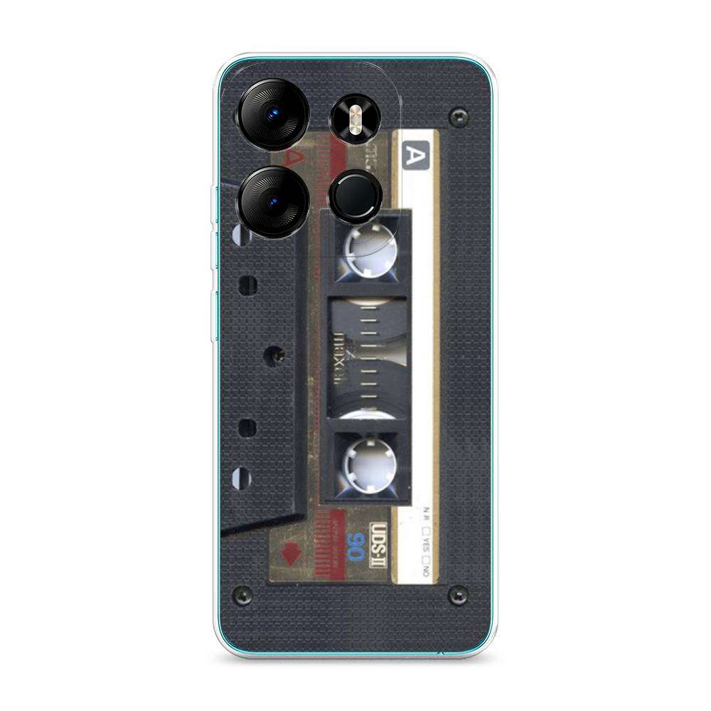 

Чехол Awog на Tecno Pop 7 Pro "Пленочная кассета", Серый;белый, 303450-9
