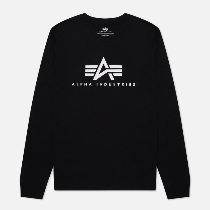 

Лонгслив мужской Alpha Industries UTB49002G1-001 черный S, UTB49002G1-001