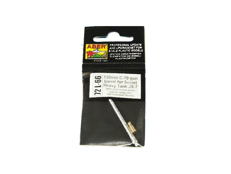 

72 L-66 Aber 1/72 130 mm C-70 gun barrel for Soviet tank JS-7