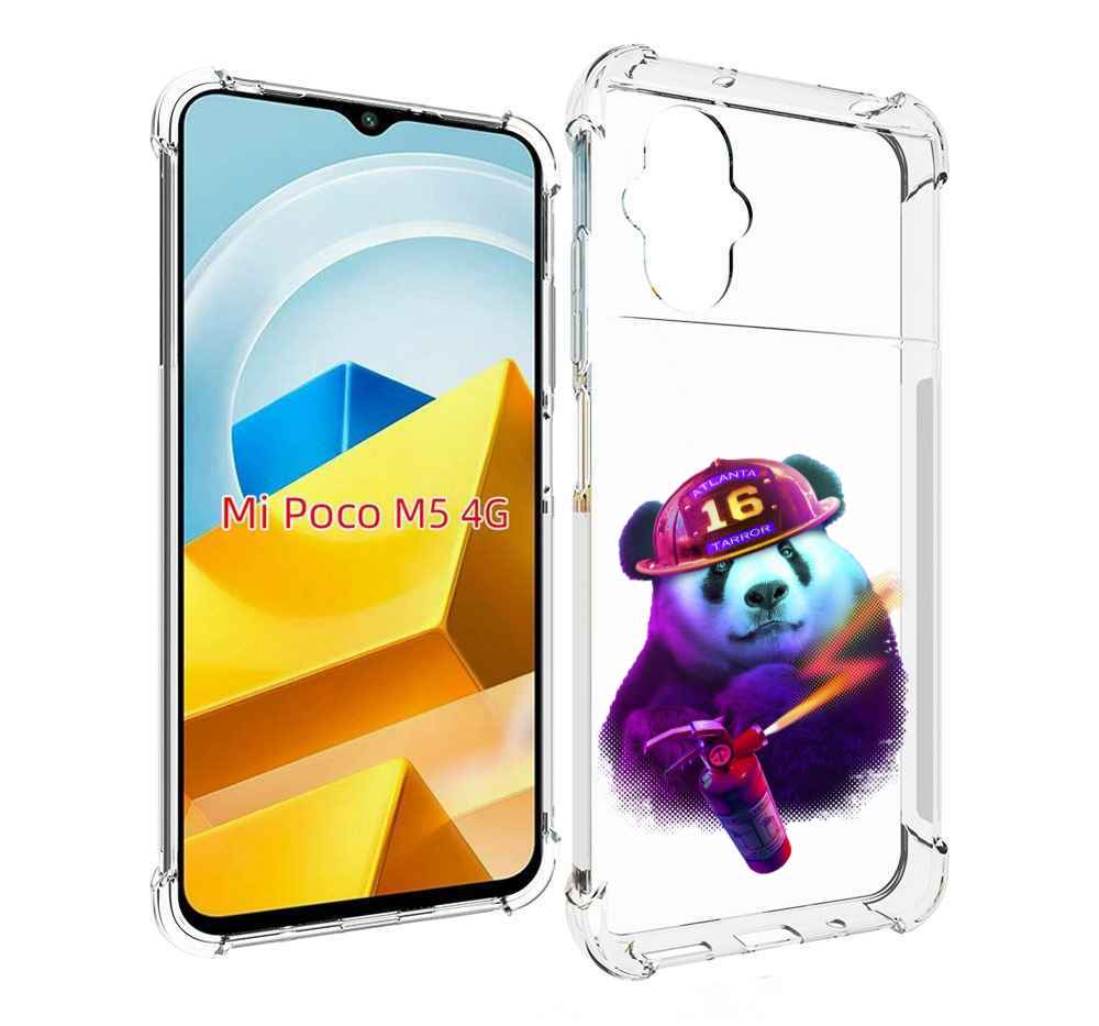 

Чехол MyPads Tocco для Xiaomi M5 Яркая панда детский, Прозрачный, Tocco