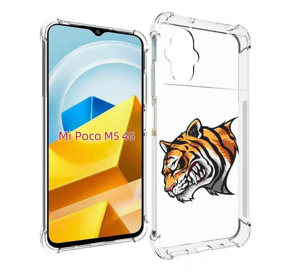 

Чехол MyPads Tocco для Xiaomi M5 Тигр, Прозрачный, Tocco