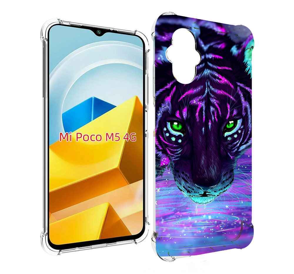 

Чехол MyPads Tocco для Xiaomi M5 Тигр-неон, Прозрачный, Tocco