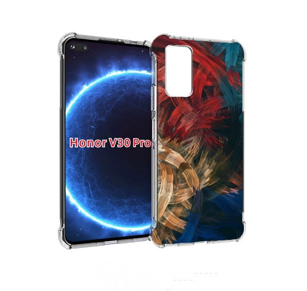 

Чехол бампер MyPads раскрашенная медь для Honor V30 Pro, Прозрачный, Tocco