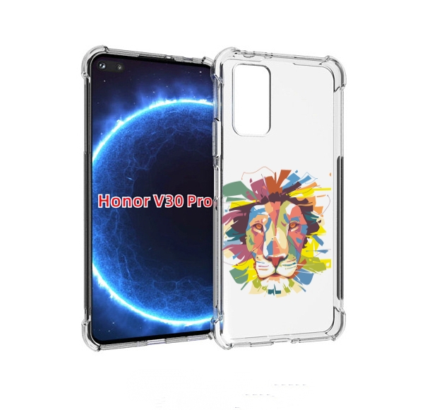 

Чехол бампер MyPads разноцветный-лев детский для Honor V3, Прозрачный, Tocco