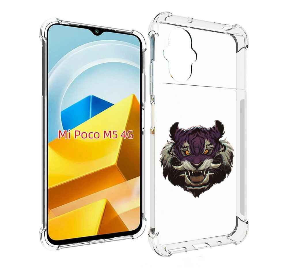 

Чехол MyPads Tocco для Xiaomi M5 Страшный-тигр, Прозрачный, Tocco
