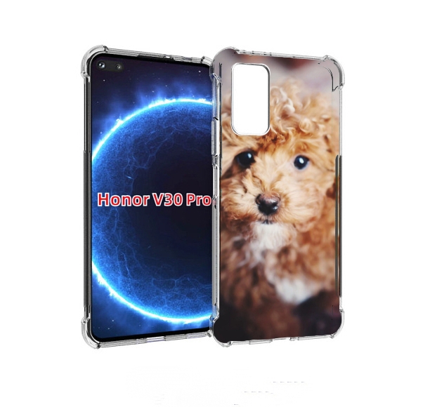 

Чехол бампер MyPads пудель для Honor V30 Pro, Прозрачный, Tocco