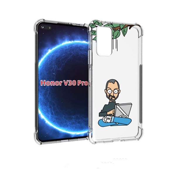 

Чехол бампер MyPads программист для Honor V30 Pro, Прозрачный, Tocco