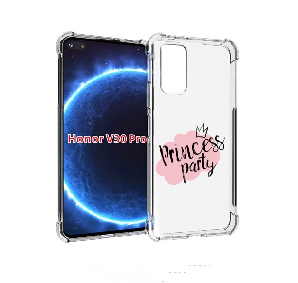 

Чехол бампер MyPads принцессная-вечеринка для Honor V30 P, Прозрачный, Tocco
