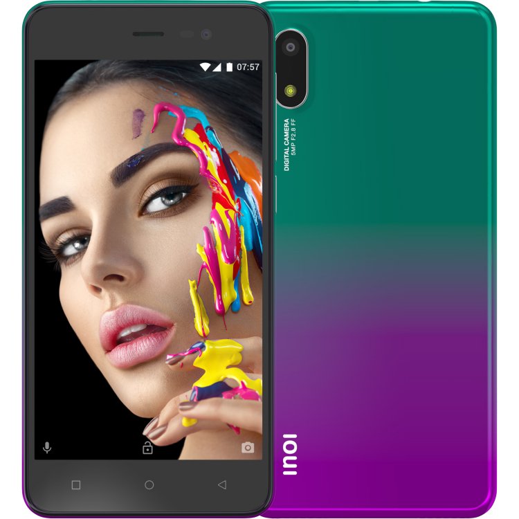 Смартфон INOI 2 Lite (2021) 1/8GB Purple Green