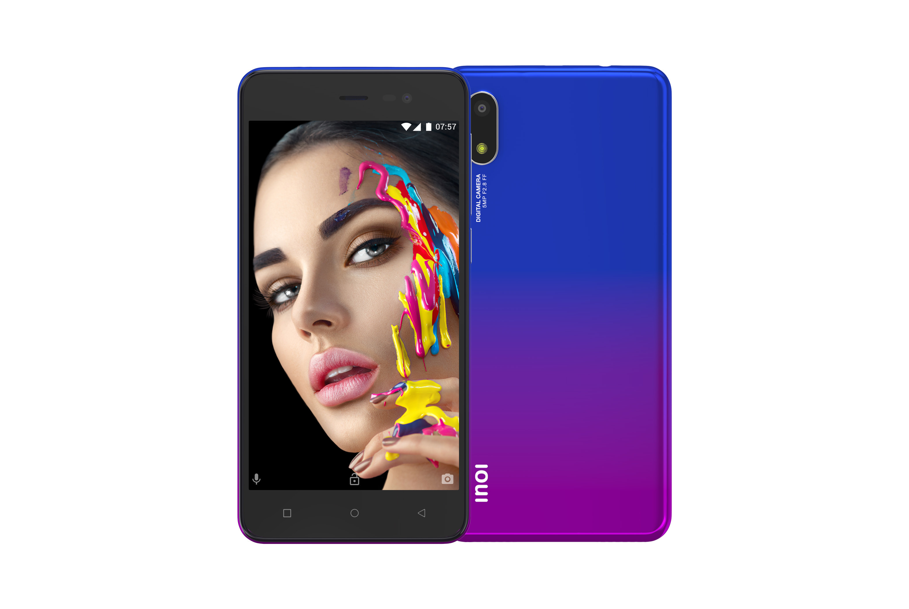 Смартфон INOI 2 Lite (2021) 1/8GB Purple Blue