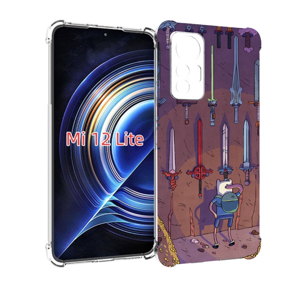 

Чехол MyPads фин ищет меч для Xiaomi 12 Lite, Прозрачный, Tocco