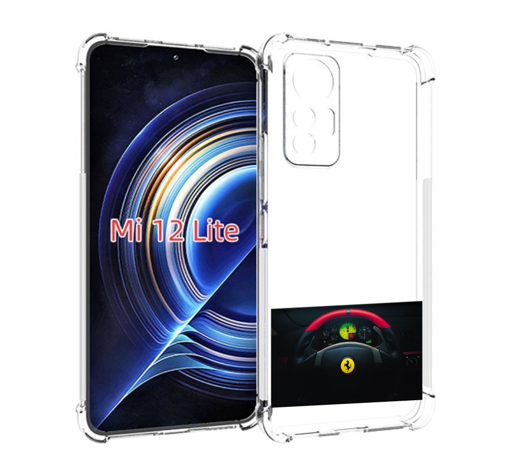

Чехол MyPads феррари ferrari 2 для Xiaomi 12 Lite, Прозрачный, Tocco
