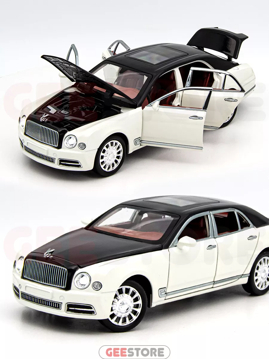 Легковая машина КарандашоФФ Bentley Mulsanne белый переключатель проходной universal с0025 севиль 1 клавиша сп 10а ip20 белый