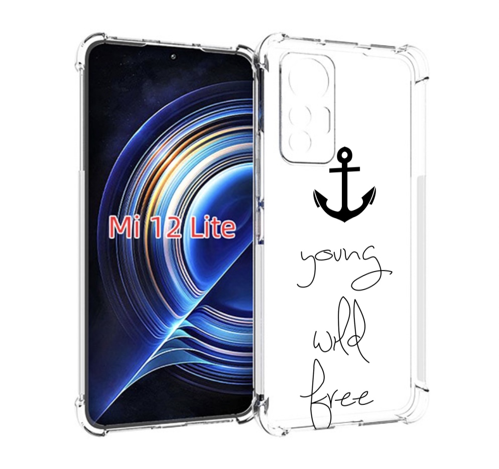 

Чехол MyPads ты-будешь-свободным для Xiaomi 12 Lite, Прозрачный, Tocco