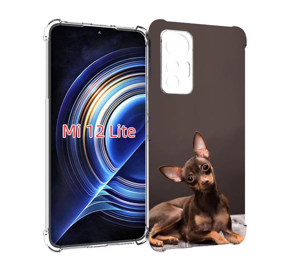

Чехол MyPads тои терьер для Xiaomi 12 Lite, Прозрачный, Tocco
